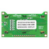1x8 Character LCD STN+ Grijs met wit Backlight Display PCB Back