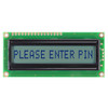 1x16 Character single line LCD STN+ Gray Display Front No Backlight