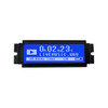 122x32 Graphic LCD STN Azul - Blanco Retroiluminación Pantalla frontal ON