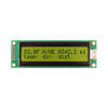 2x20 Character LCD Module STN+ Geel/Groen met YG Backlight front OFF