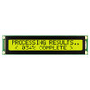 LCD STN a 2x20 caratteri giallo/verde con retroilluminazione Y/G Front On