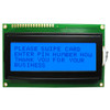 20x4 Character LCD STN Gray with Blue Backlight Front On