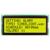 20x4 Character LCD STN Gray with Yellow/Green Backlight Front On