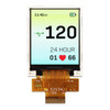 1.8 inch Sunlight Readable TFT LCD display front ON