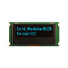 OLED 2x16 Karakter Blauw Modulair front ON