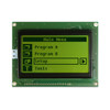 128x64 Graphic LCD STN+ Yellow/Green with YG Backlight Display front OFF