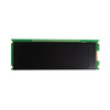 White 20x4 character Slim OLED display front OFF