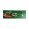 White 20x4 character Slim OLED display PCB back