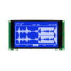240x128 Graphic LCD STN- Blue White Backlight Display frontal ON