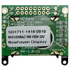 2x8 Character LCD STN+ Yellow/Green Display Back