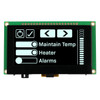 2.7 inch White Graphic OLED Module with Capacitive Touchscreen front cropped