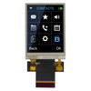 2.4" LCD IPS Resistive Touchscreen display front ON