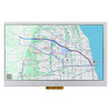 7" IPS TFT LCD with LVDS interface front screen ON cropped