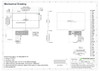 Specification drawing for NHD-7.0-800480AF-LSXP