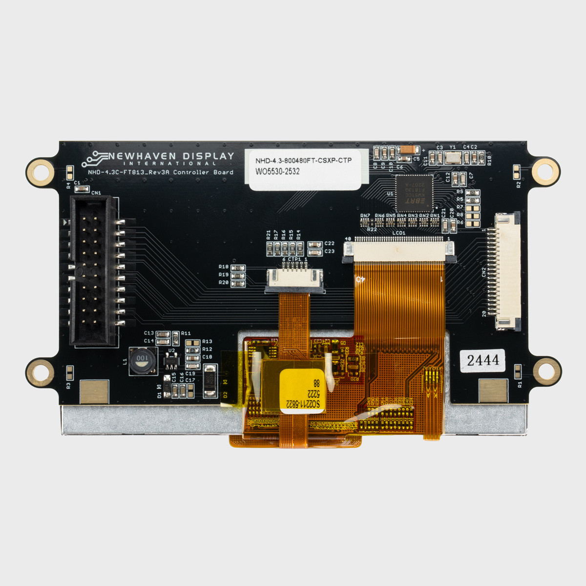 4.3 inch IPS High Resolution Capacitive EVE TFT LCD Module
