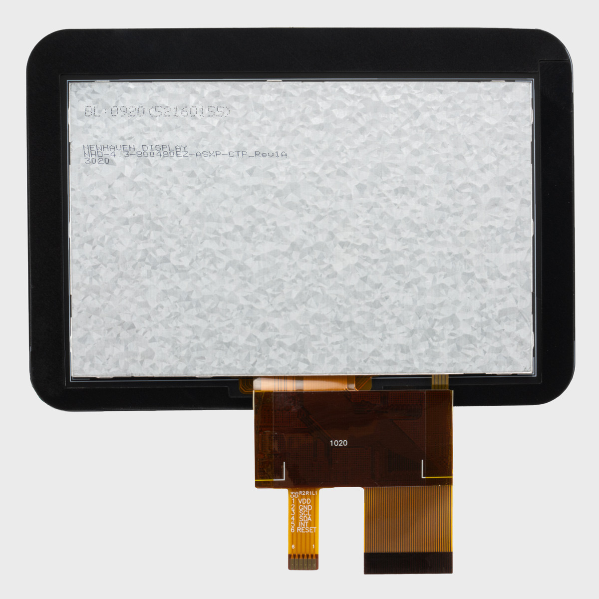 4.3 inch IPS EZ-Grip Capacitive TFT LCD + Extended Cover Glass