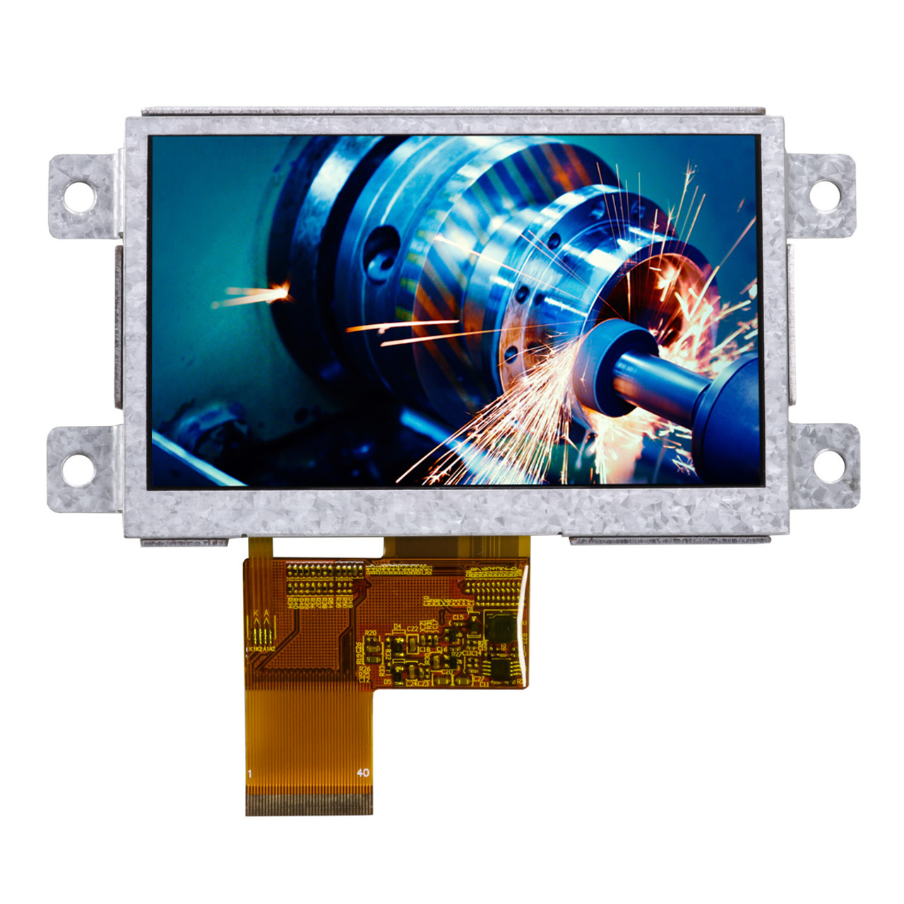 4.3 inch IPS Mountable TFT without Touchscreen