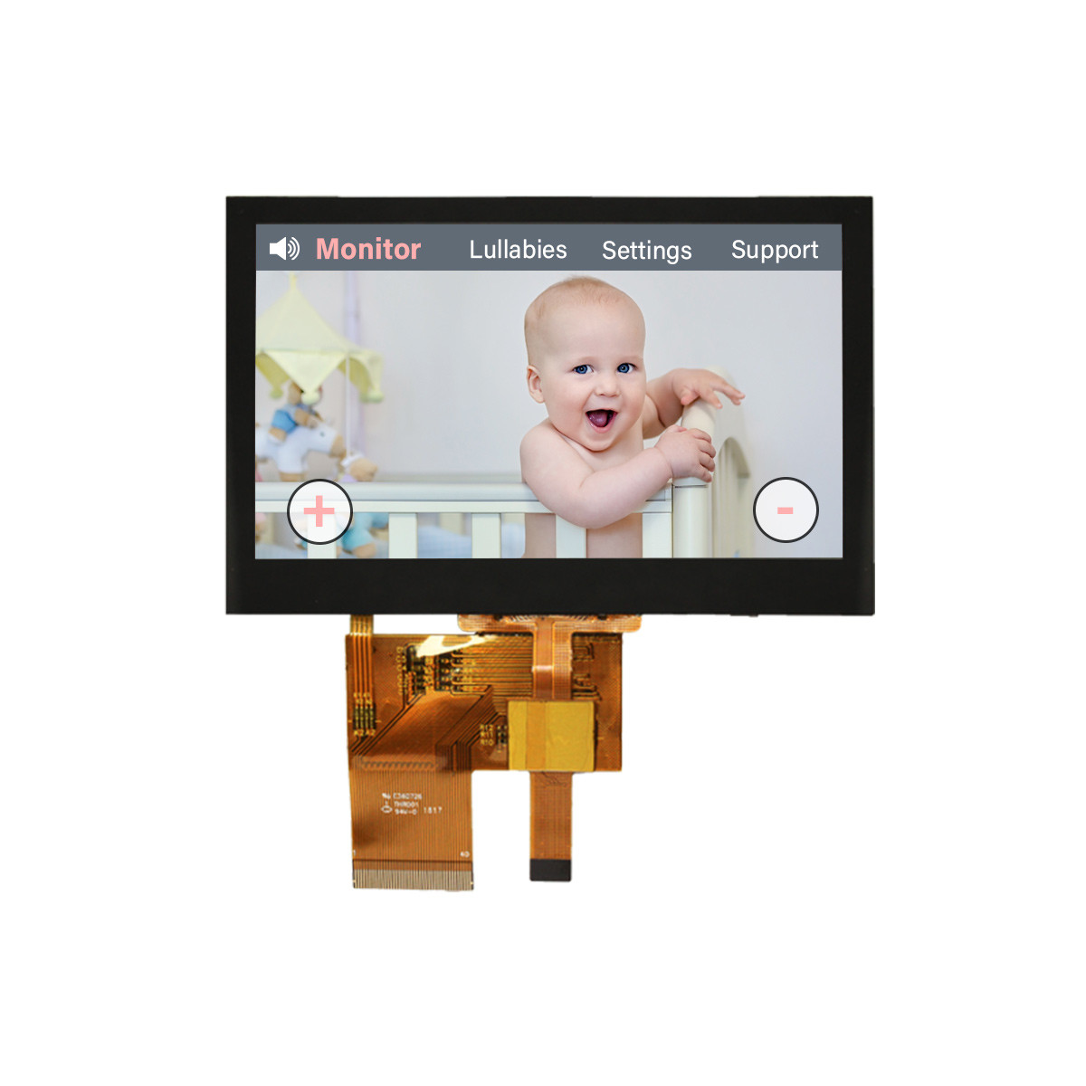 4.3 inch Sunlight Readable Capacitive TFT
