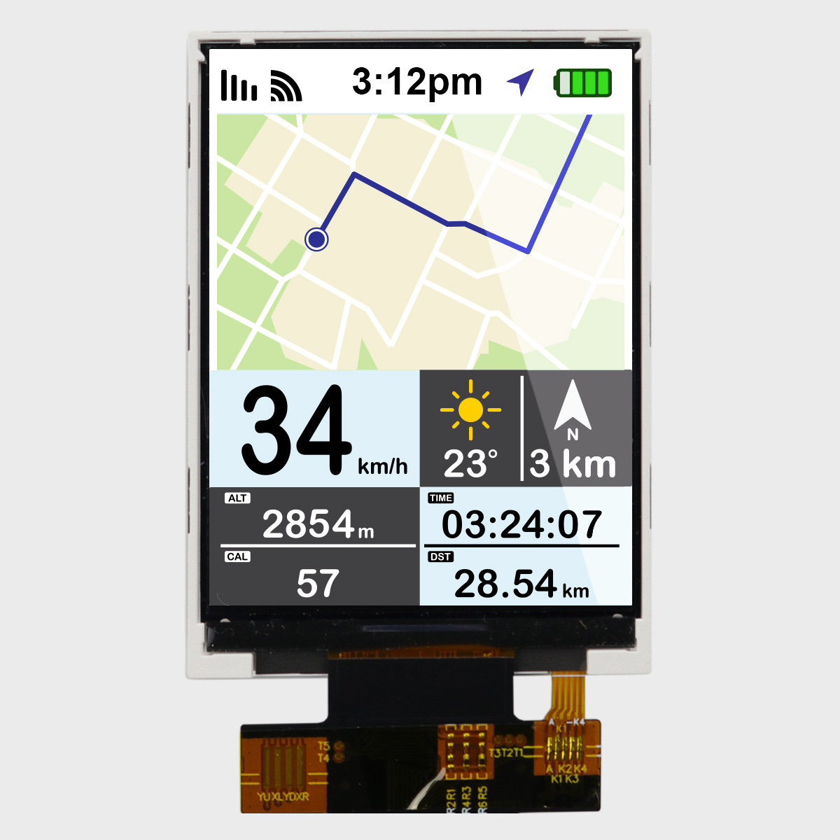 2.8 inch IPS TFT LCD