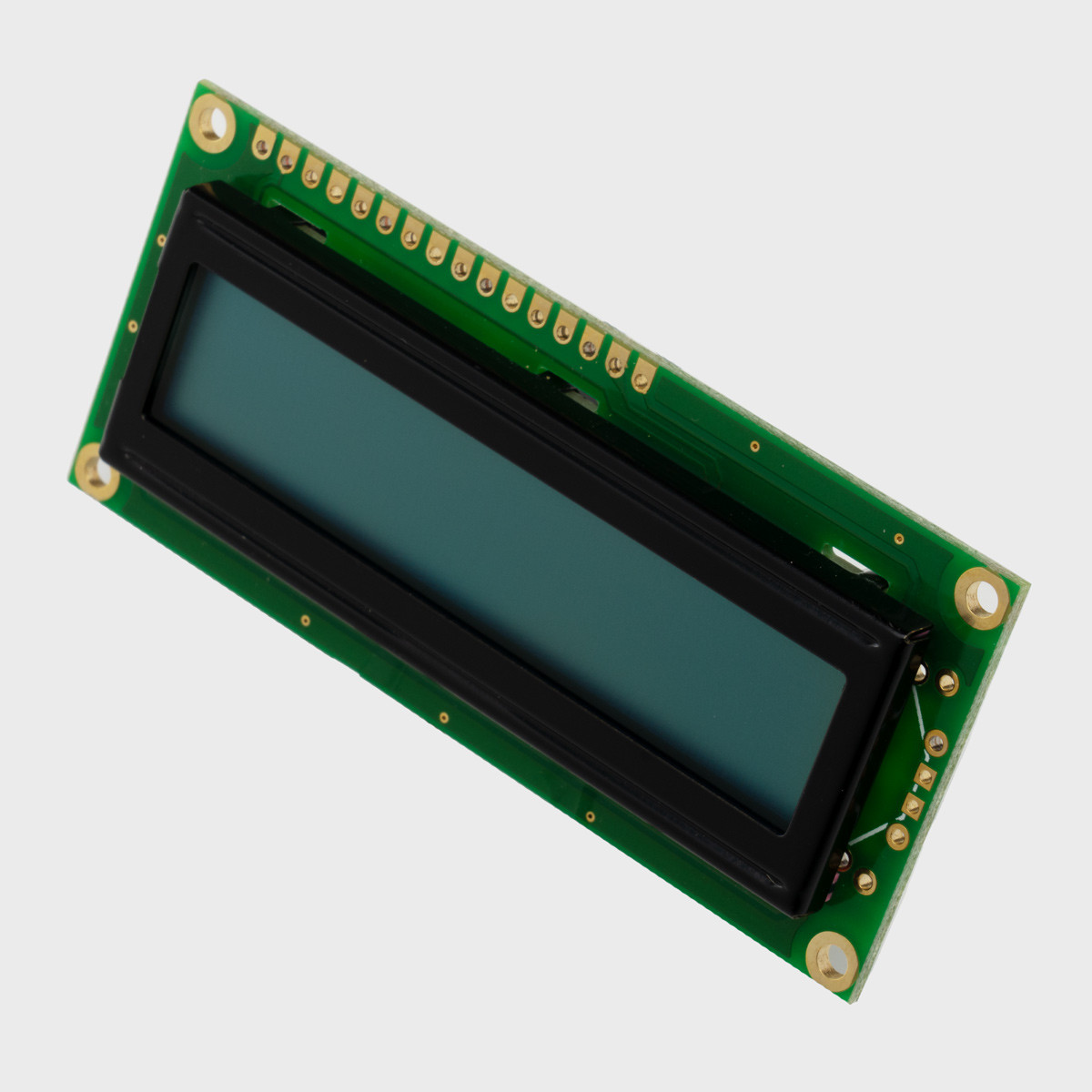 16x1 Character LCD | STN+ Gray Display with No Backlight