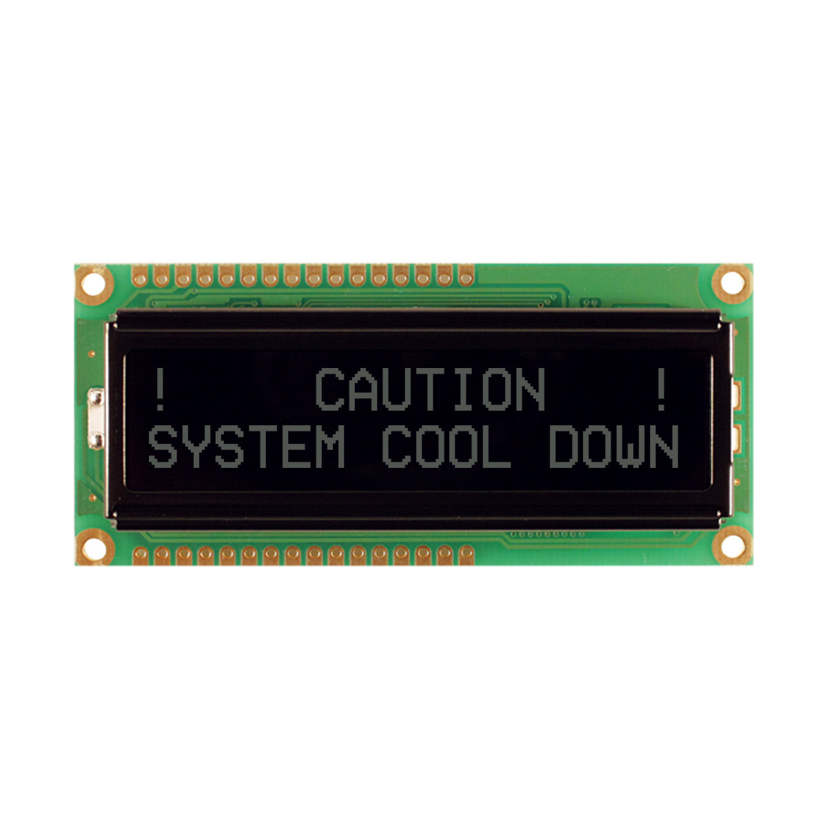 16x2 Character LCD | FSTN- Display K1Z with Green Backlight
