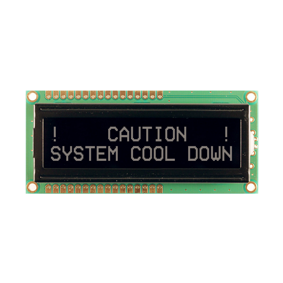 16x2 Character LCD | FSTN- Display K1Z with Red Side Backlight