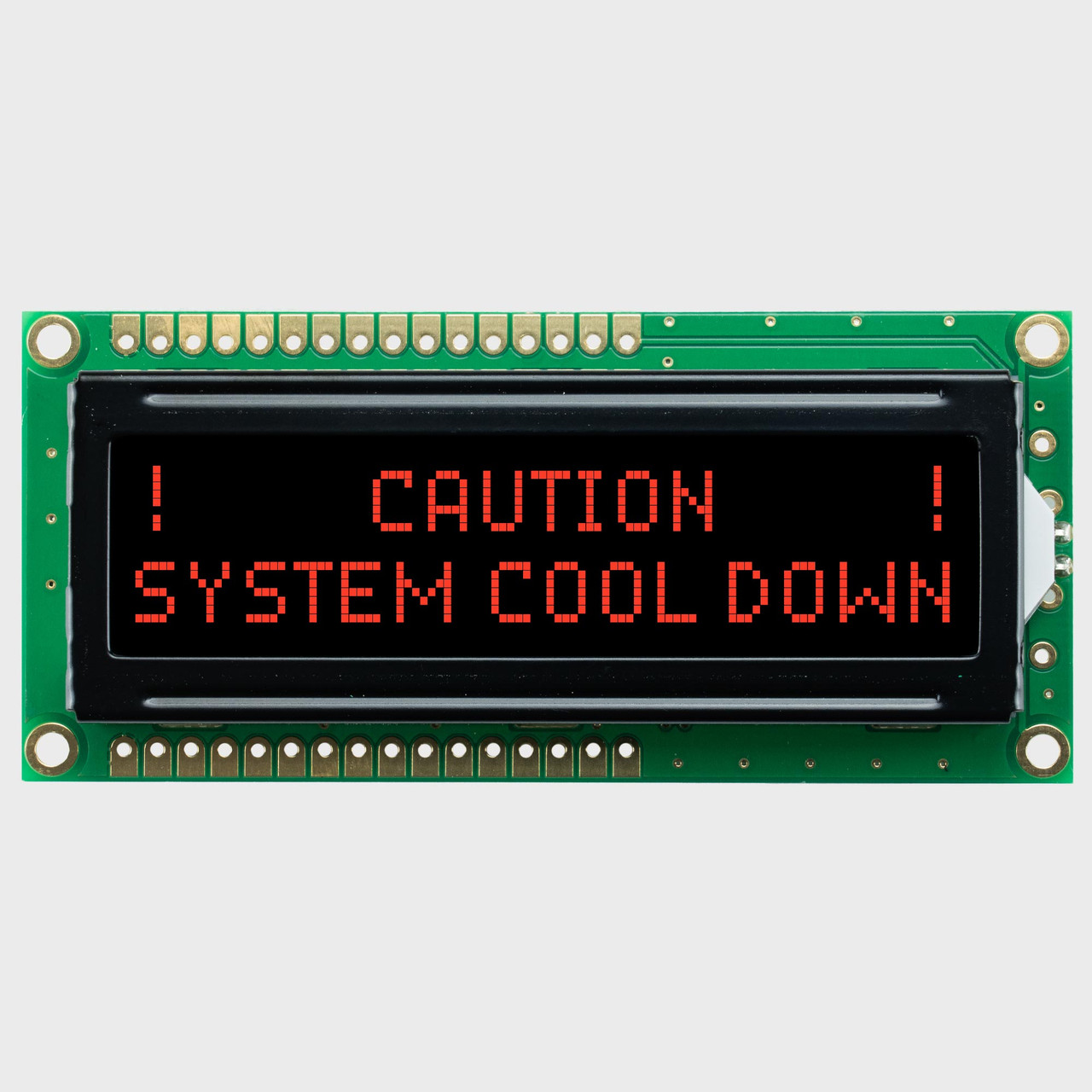 16x2 Character LCD | FSTN- Display K1Z with Red Side Backlight