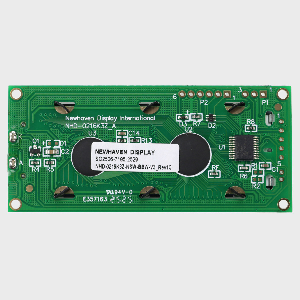 16x2 Character LCD | STN- Blue Serial Display with White Backlight