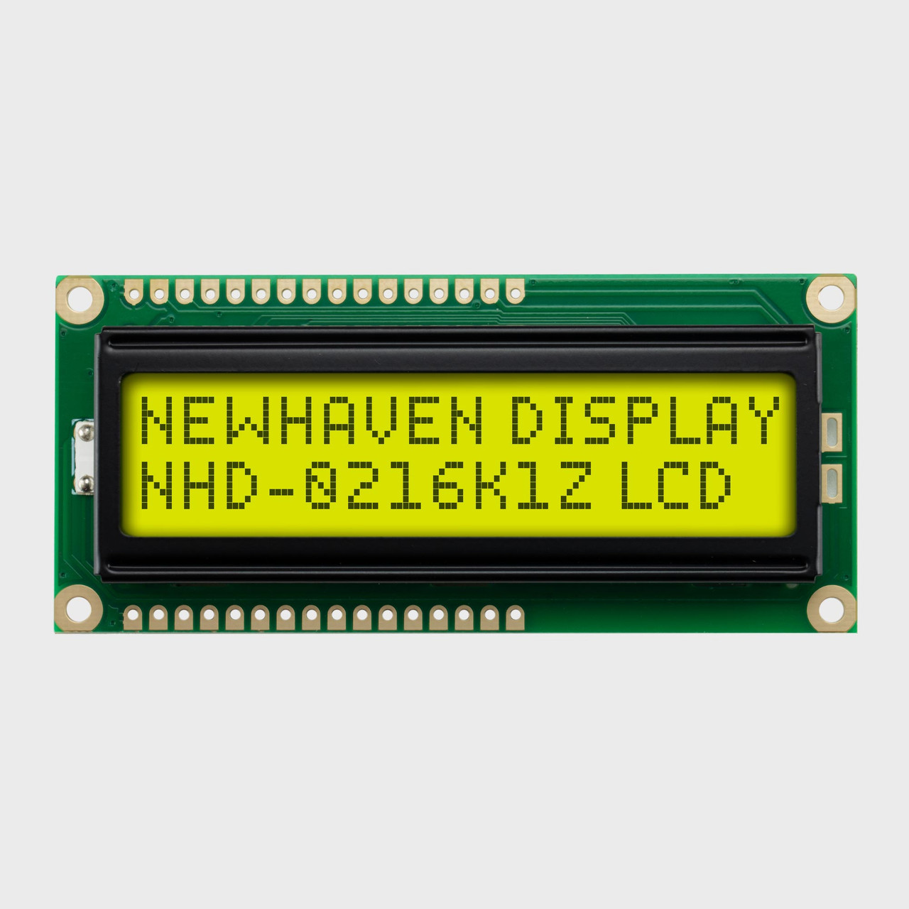 16x2 Character LCD | STN+ Yellow/Green Display K1Z with Yellow