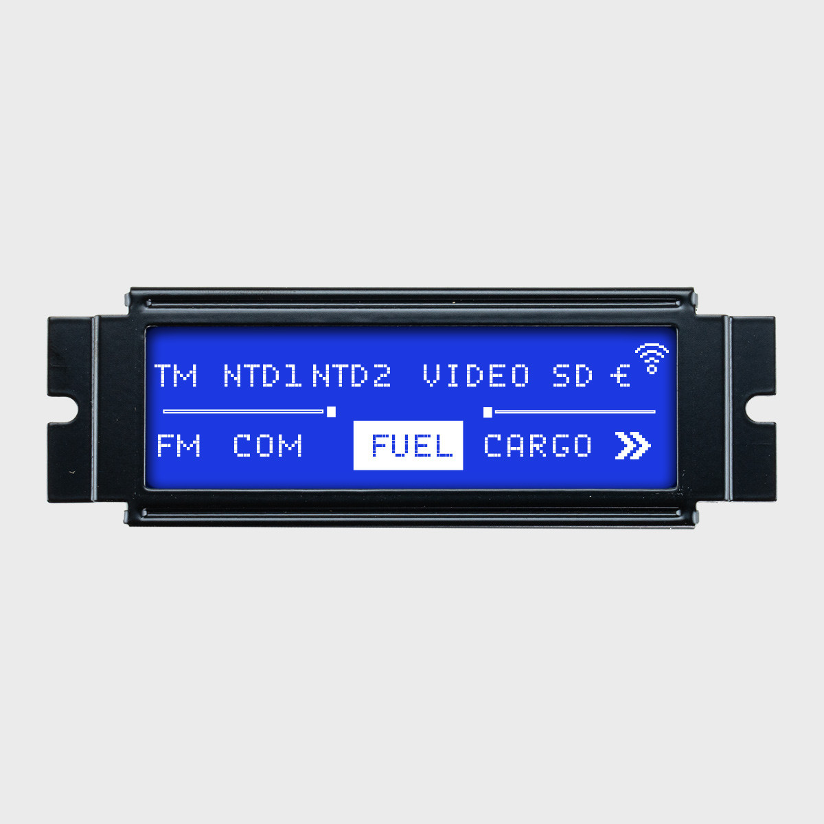 122x32 Graphic LCD Display | STN-Blue Display with Side White