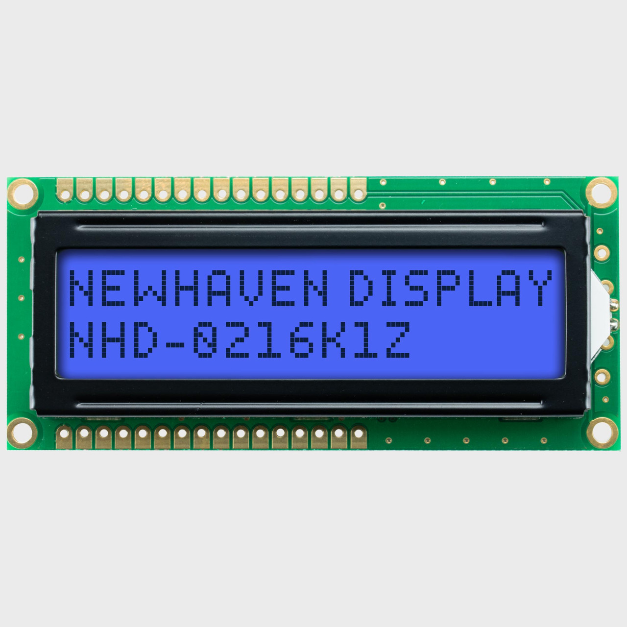 16x2 Character LCD | STN+ Gray Display K1Z with Blue Side Backlight