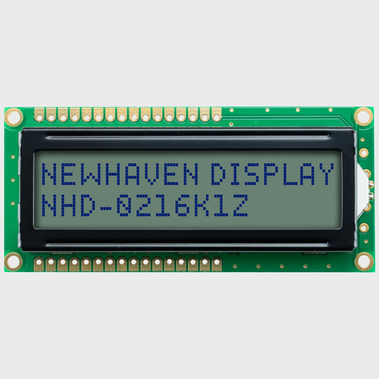 16x2 Character LCD | STN+ Gray Display K1Z with Blue Side Backlight