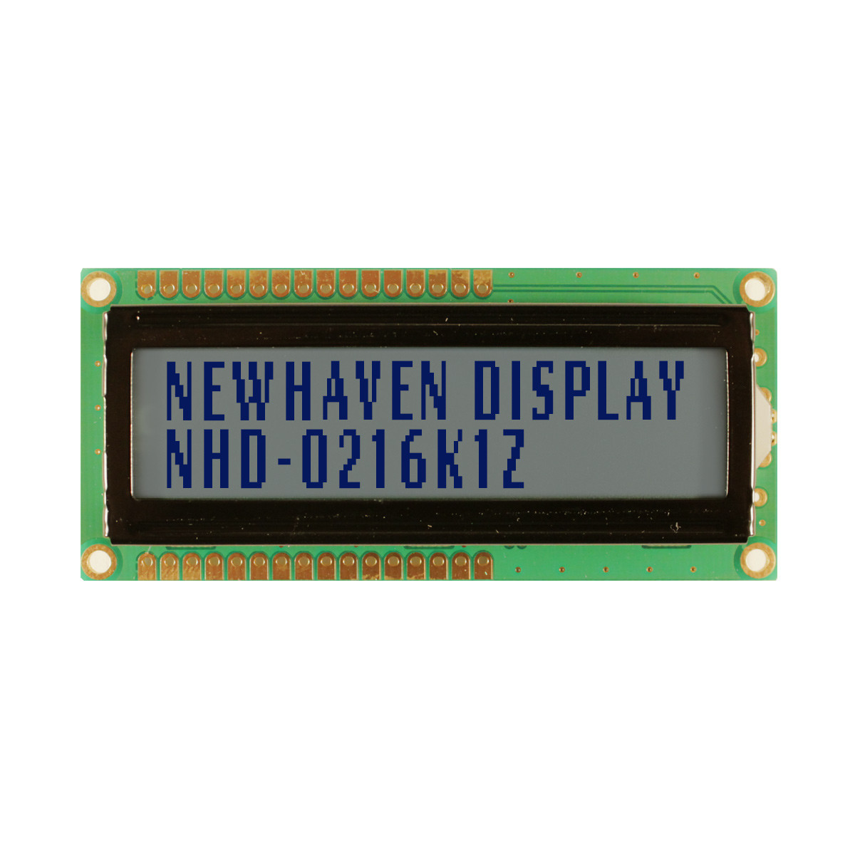16x2 Character LCD | STN+ Gray Display K1Z with White Side Backlight