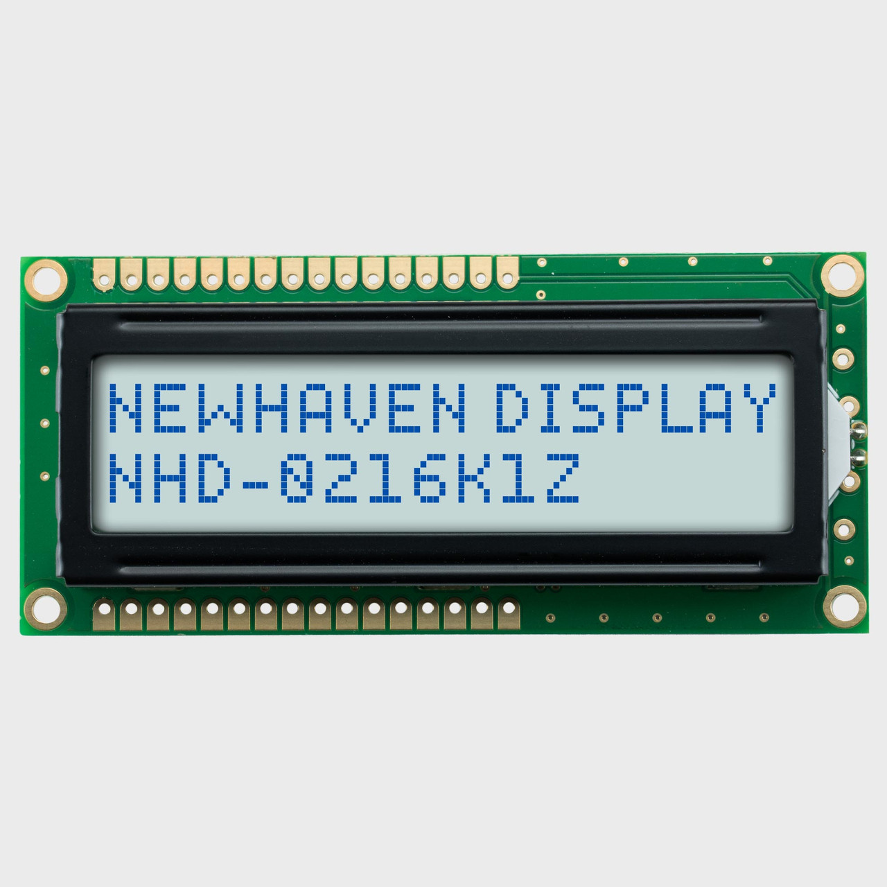 16x2 Character LCD | STN+ Gray Display K1Z with White Side Backlight