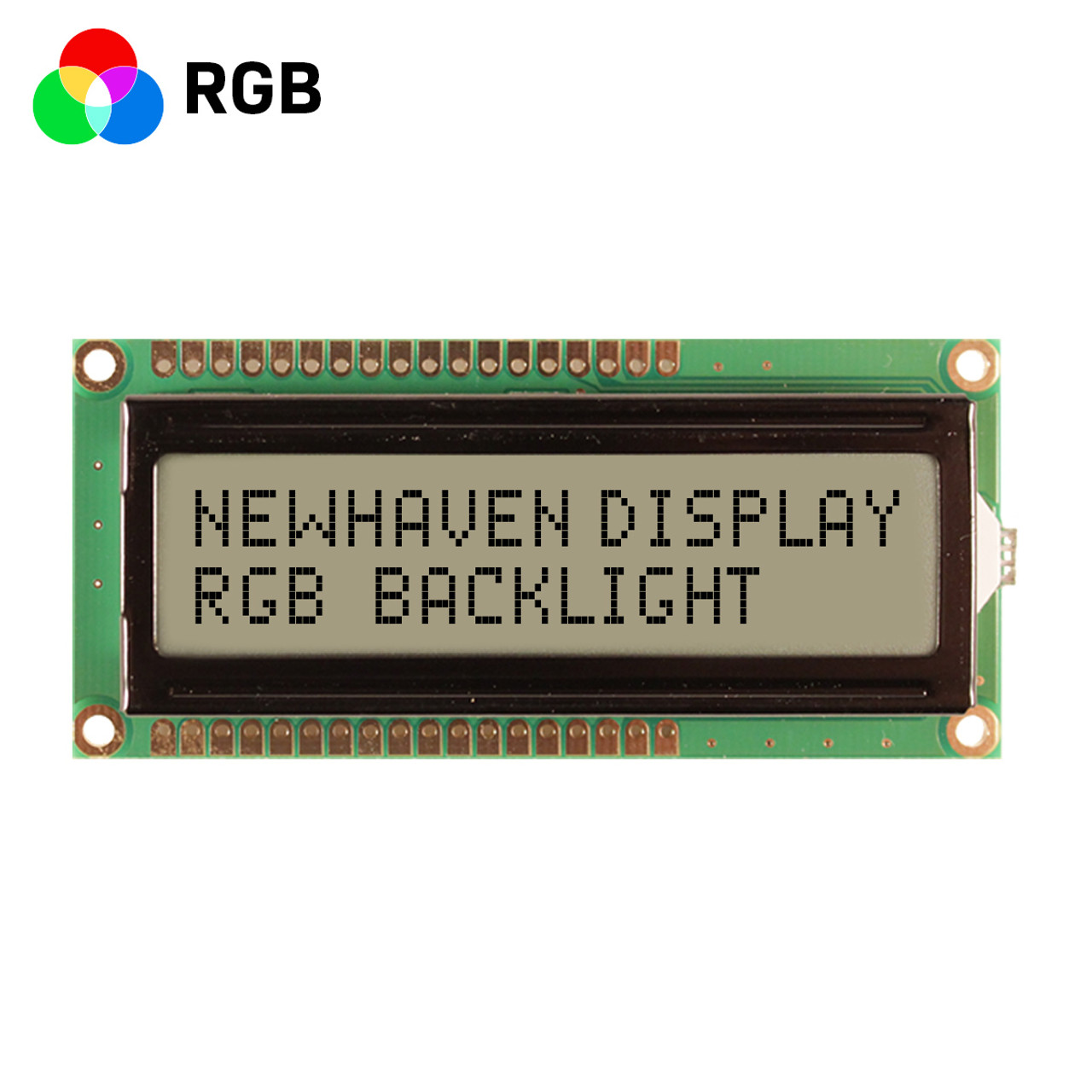 2X16 Character LCD | FSTN+ Display K1Z with RGB Backlight