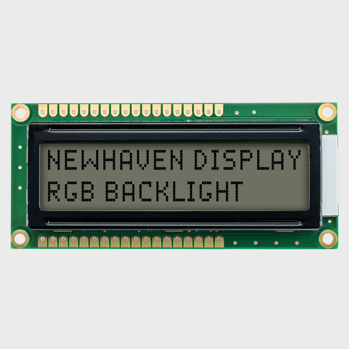 16x2 文字LCD | FSTN+ ディスプレイ K1Z RGBバックライト付き