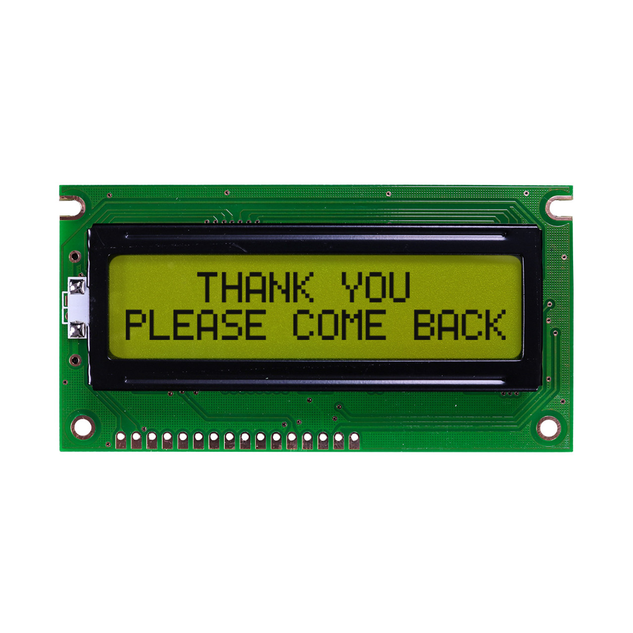 2X16 Character LCD | STN+ Yellow/Green Display BZ with Yellow/Green  Backlight