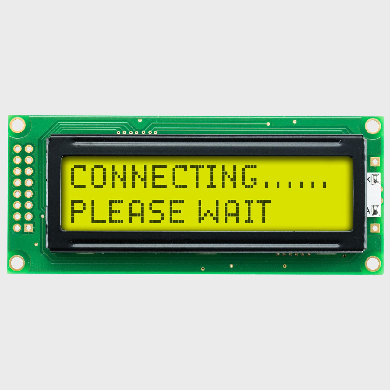 16x2 Character LCD | STN+ Yellow/Green Display EZ with Yellow