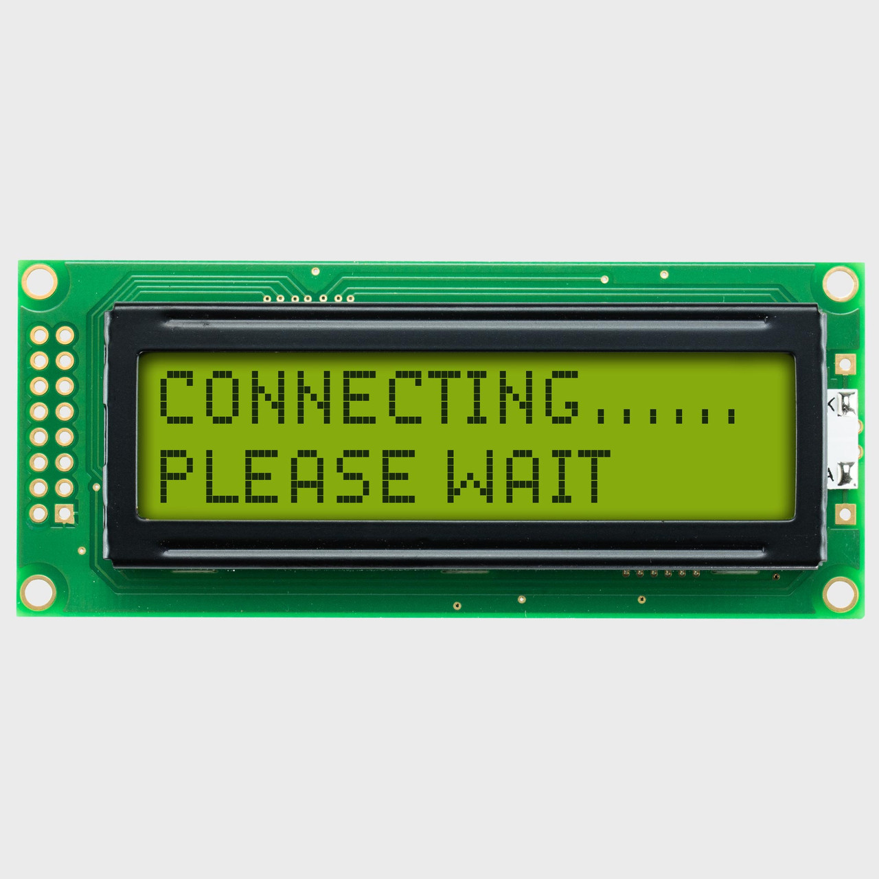 16x2 Character LCD | STN+ Yellow/Green Display EZ with Yellow