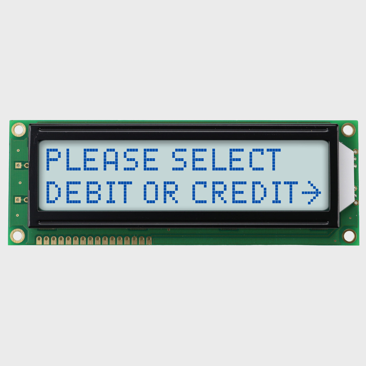 16x2 Character LCD | STN+ Gray Display SZ with White Side Backlight