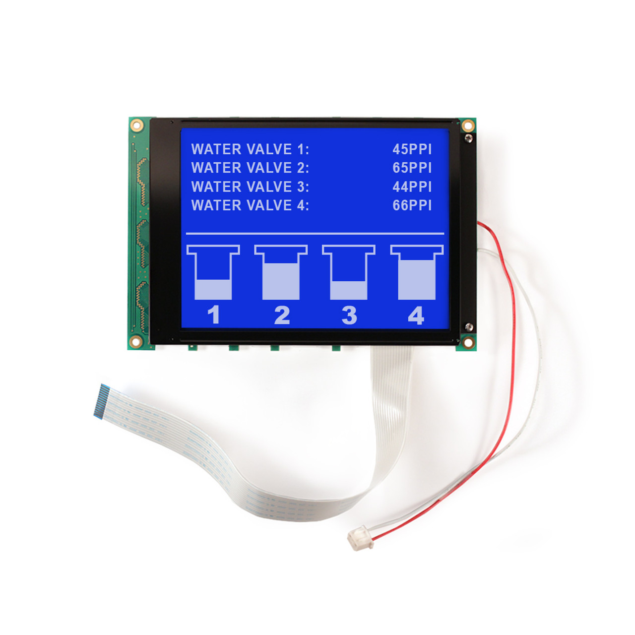 320X240 Graphic LCD Module | STN- Blue Display with White