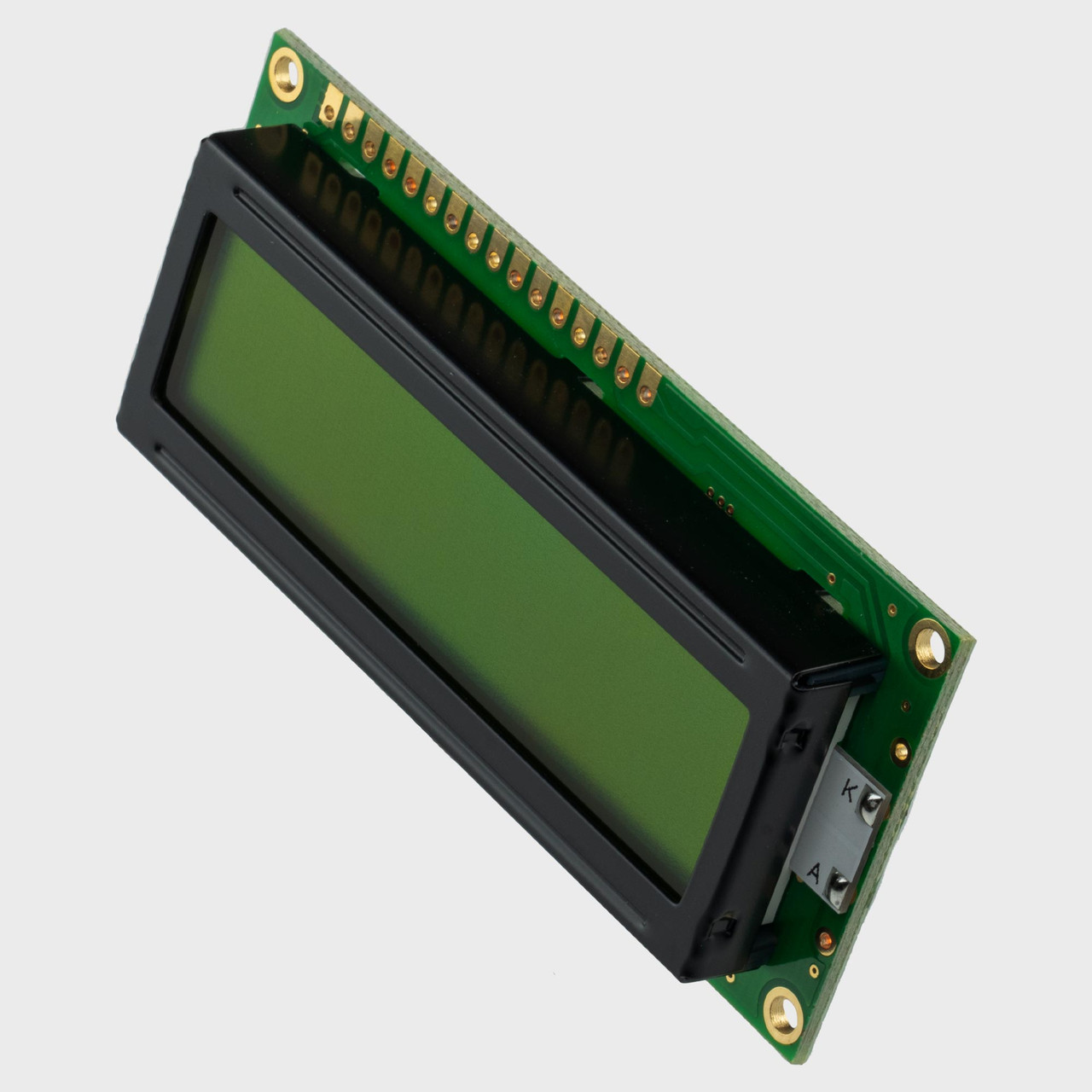 20x2 Character LCD | STN+ Yellow/Green Display with Yellow/Green