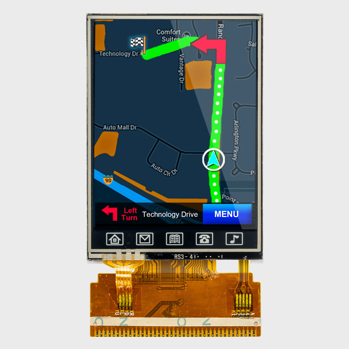 13ページ② 2.4 inch IPS TFT LCD Display