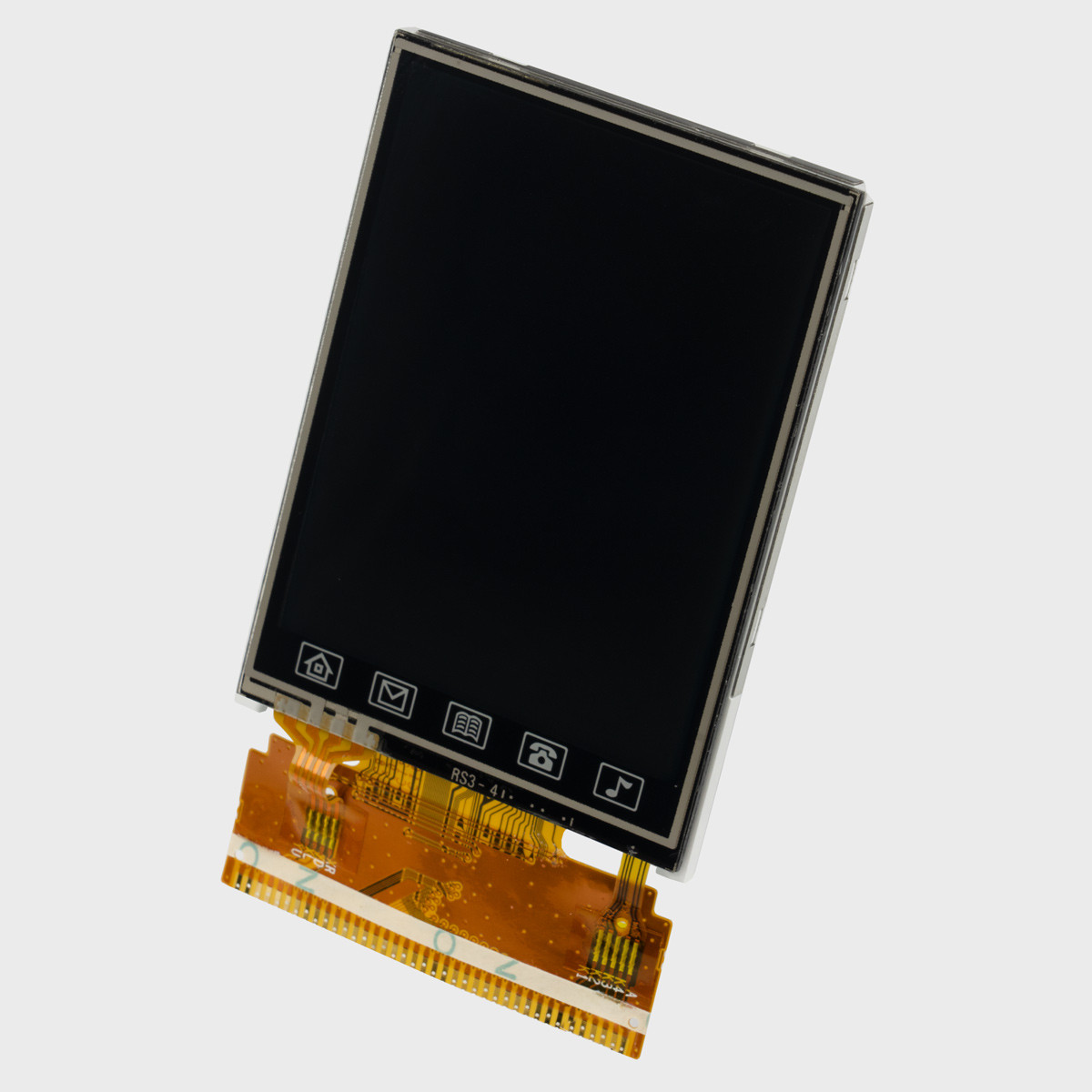 2.4 inch Standard Resistive TFT Display with Screen Printed Icons