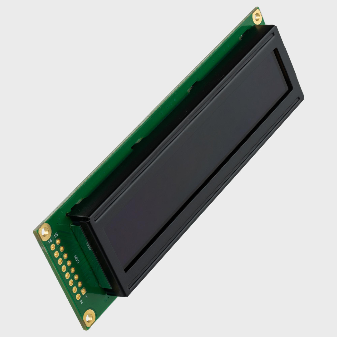 24x2文字LCD | DFSTN-ホワイトバックライト付きディスプレイ
