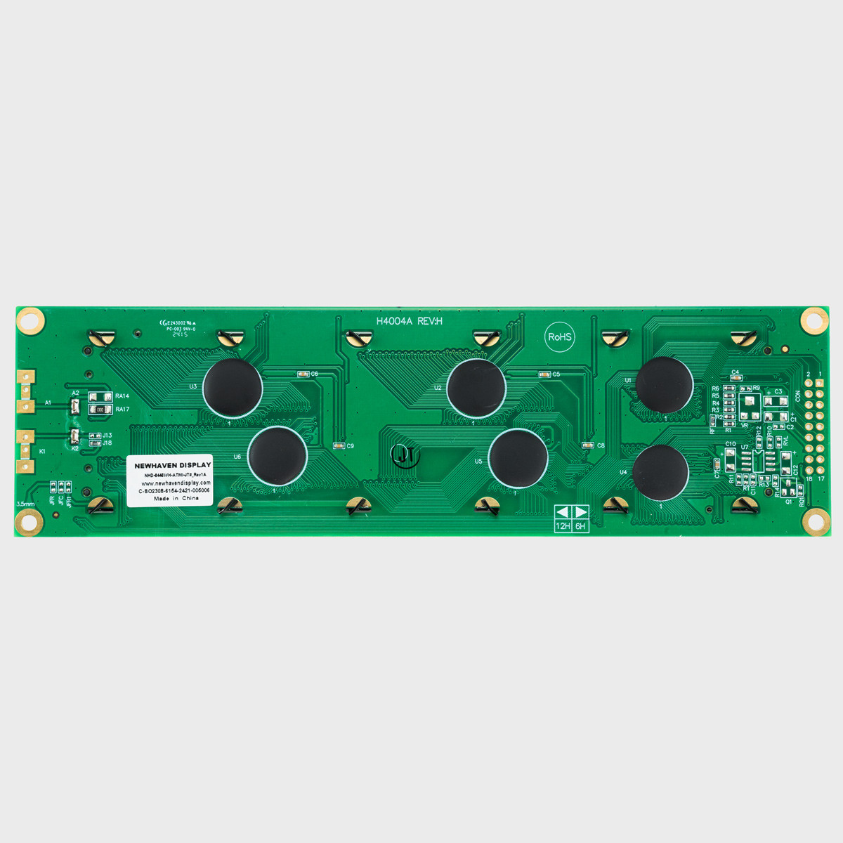40x4 Character LCD | STN- Blue Display with White Backlight