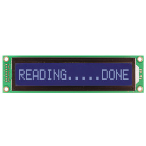 1X16 Character LCD | STN- Blue Display 
