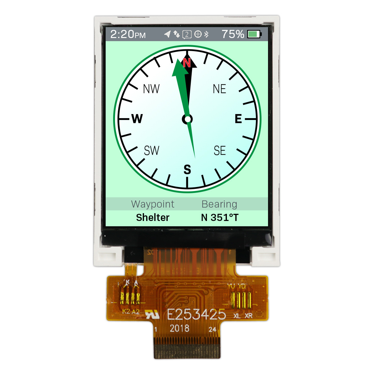 パーツ TFT 4.3 inch IPS High Resolution Capacitive HDMI TFT Module