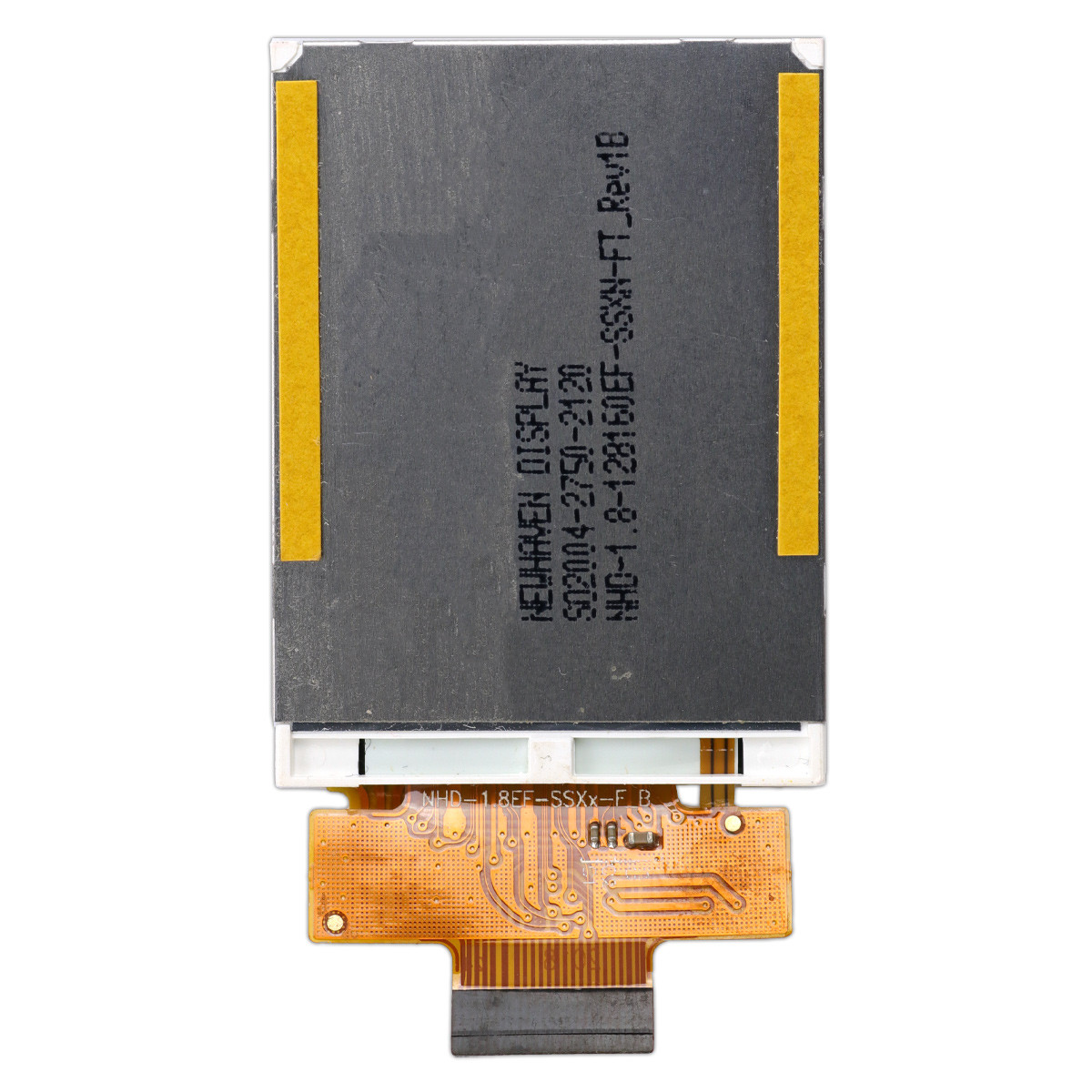 1.8 inch Sunlight Readable SPI Resistive TFT Display