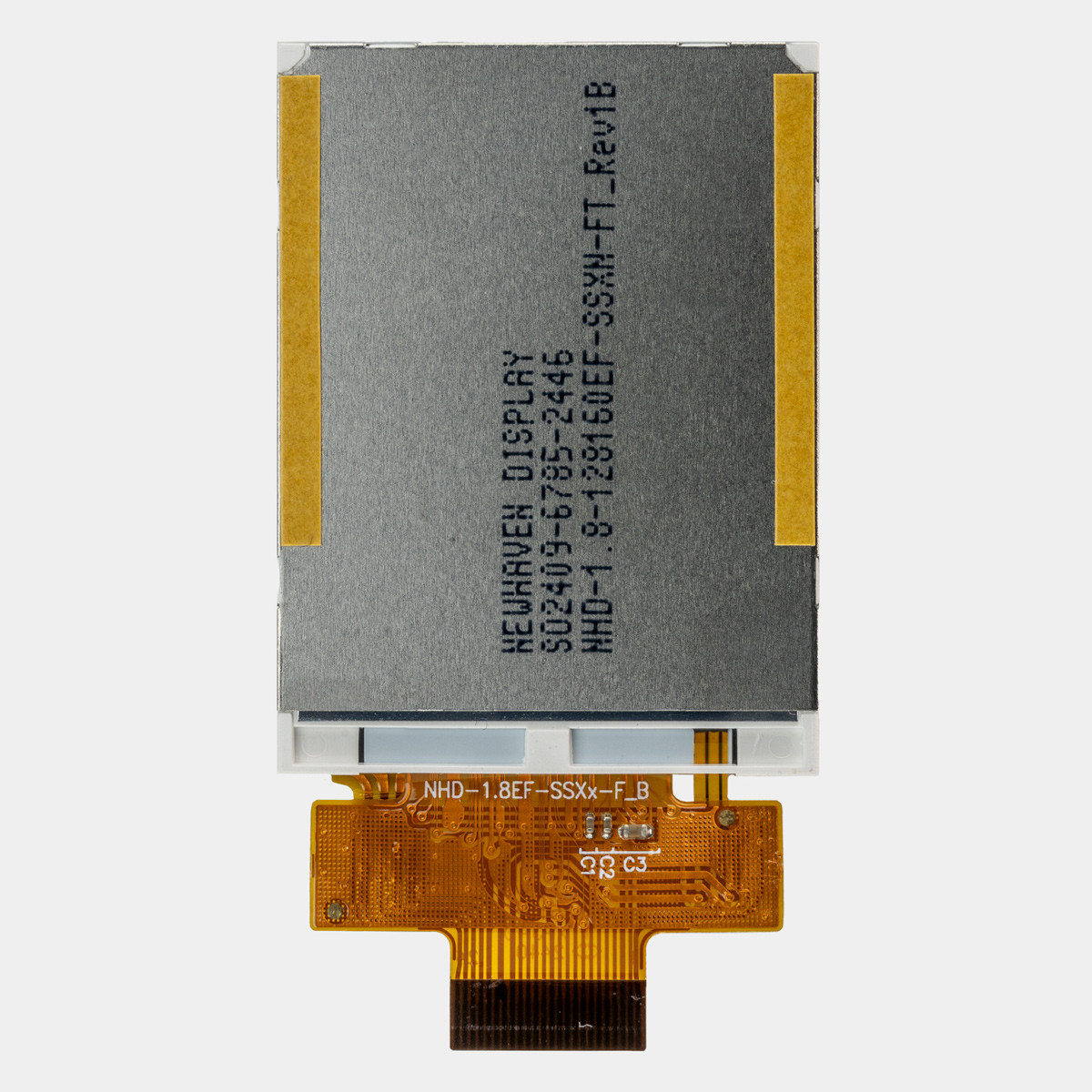 1.8 inch Sunlight Readable SPI Resistive TFT Display